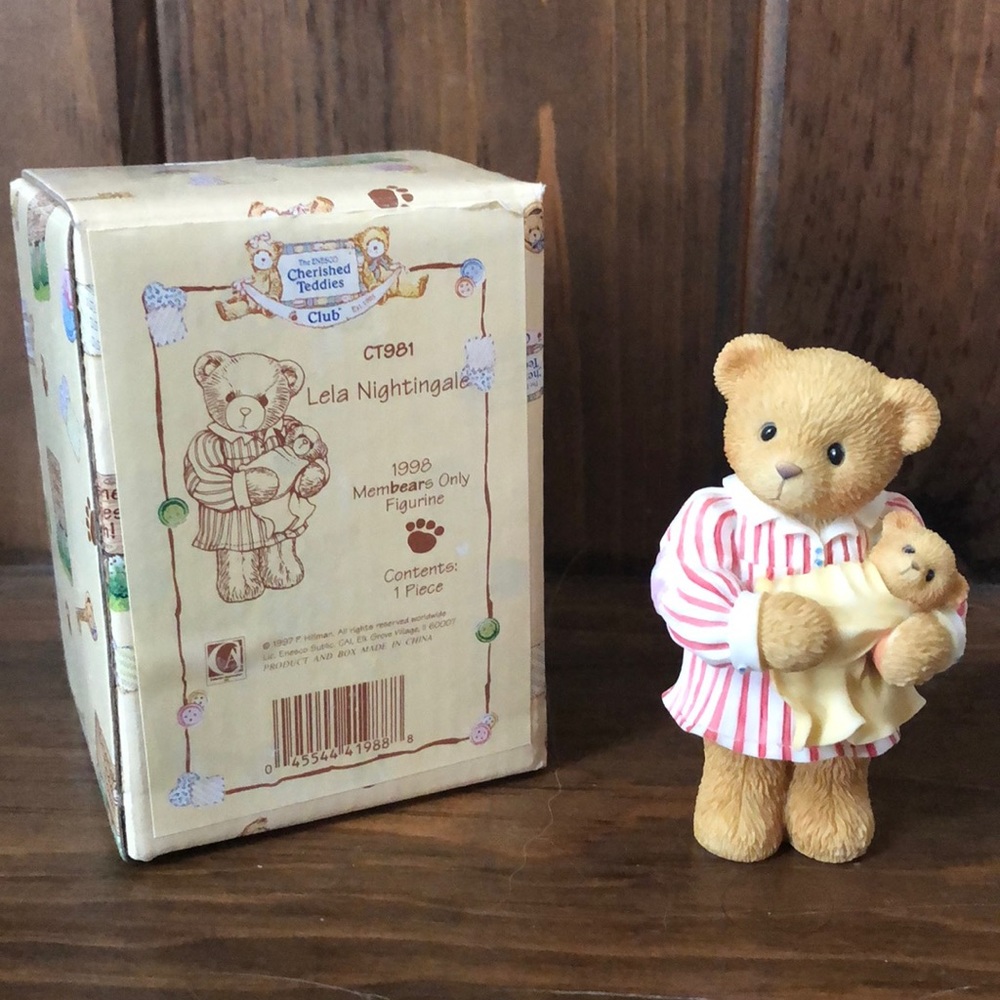 Lela Nightingale Cherished Teddies Figurine